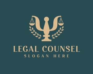Legal Psychiatry Counseling logo design