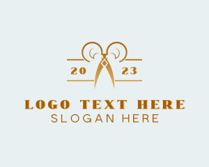 Designer - Fashion Scissors Tailoring logo design