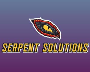 Serpent - Dragon Eye Gaming logo design