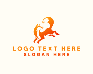 Wild - Wild Fox Animal logo design