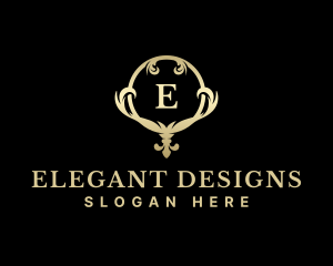 Ornate - Royal Ornate Crest logo design