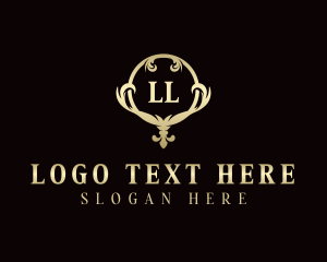 Financial - Royal Ornate Crest logo design