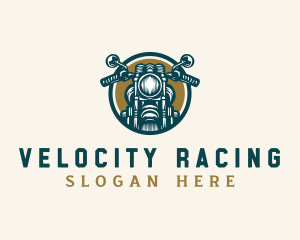 Motorcycle Rider Racing logo design