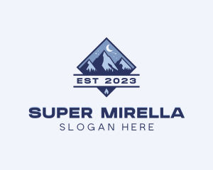 Mountain Outdoor Adventure Logo