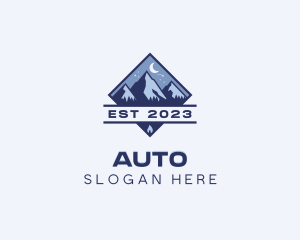 Mountain Outdoor Adventure Logo