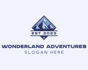 Mountain Outdoor Adventure logo design