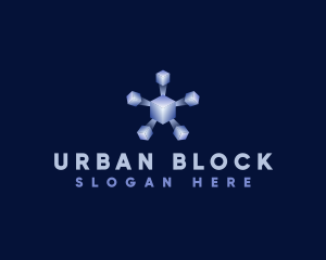 Block - Star 3d Cube Block logo design