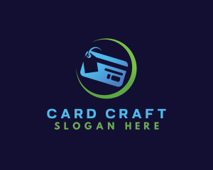 Card - Sale Tag Credit logo design