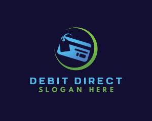 Debit - Sale Tag Credit logo design
