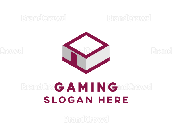 Isometric Cube Room Logo