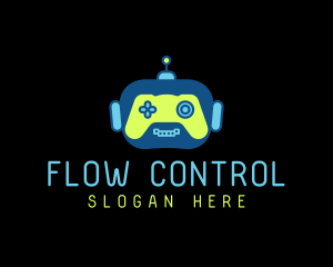 Robot Console Controller logo design