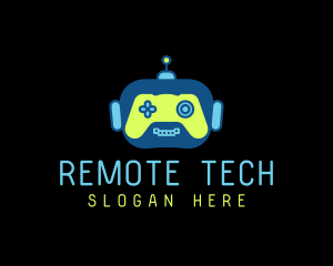 Remote - Robot Console Controller logo design