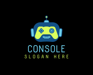 Robot Console Controller logo design