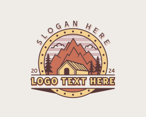 Cabin - Cabin Mountain Travel logo design