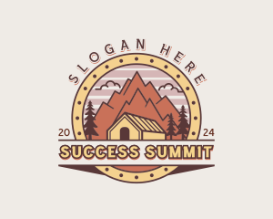 Cabin Mountain Travel logo design