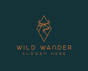 Wild Deer Park logo design