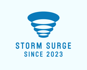 Hurricane - Weather Tornado Storm logo design