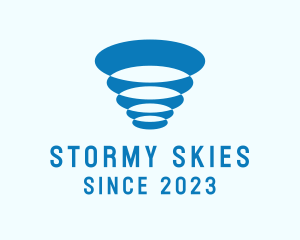 Weather Tornado Storm  logo design