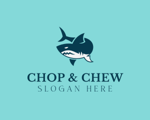 Ocean Shark Surf Logo