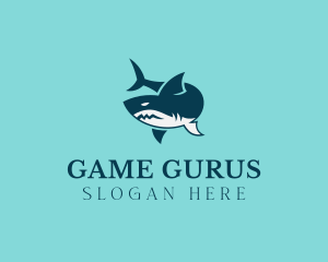 Water Park - Ocean Shark Surf logo design
