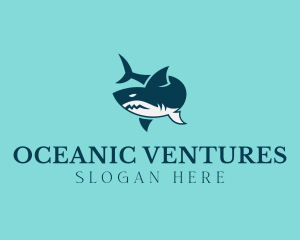 Ocean Shark Surf logo design