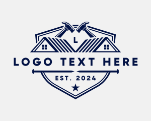 Hammer - Hammer Construction Carpentry logo design