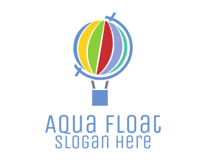 Float - Global Hot Air Balloon logo design
