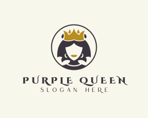 Royal Queen Crown logo design