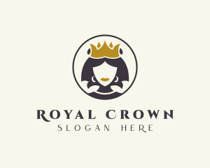 Coronation - Royal Queen Crown logo design