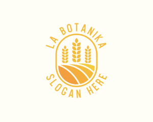 Grainery - Agriculture Wheat Crop logo design