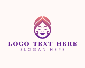 Caucasian - Woman Beauty Salon logo design