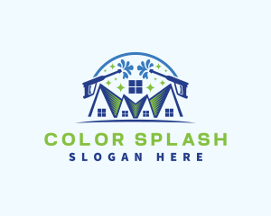 Pressure Wash Housekeeping logo design