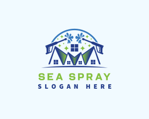 Pressure Wash Housekeeping logo design