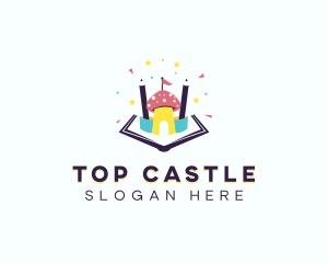Educational Kindergarten Castle logo design