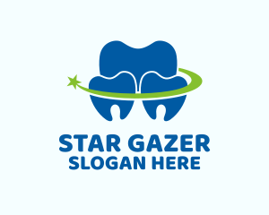 Shooting Star Teeth logo design