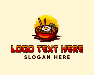 Fine Dine - Japanese Ramen Cuisine logo design