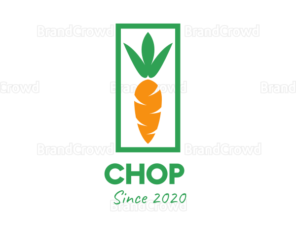 Vegetable Carrot Farm Logo