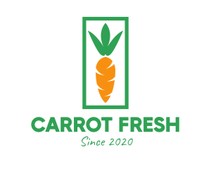 Carrot - Vegetable Carrot Farm logo design