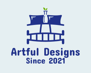 Bedroom Interior Design logo design