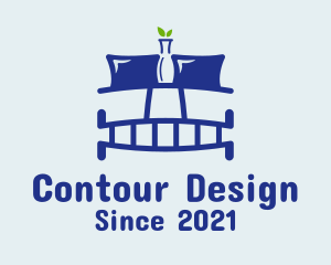 Bedroom Interior Design logo design