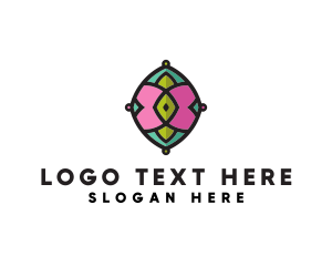 Boho - Floral Jewelry Gem Spa logo design