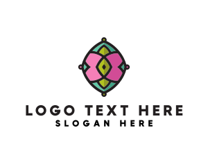 Pattern - Floral Jewelry Gem Spa logo design