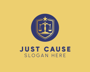 Justice - Legal Justice Scales logo design