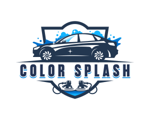 Car Wash Detailing logo design