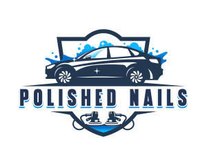 Car Wash Detailing logo design