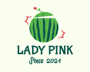Juice Stand - Watermelon Fruit Bomb logo design