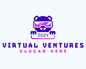 Bear Digital VR logo design