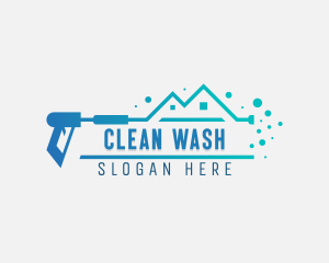 Washer - Pressure Washer Cleaner logo design