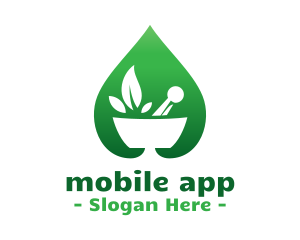 Shape - Green Salad Leaf logo design