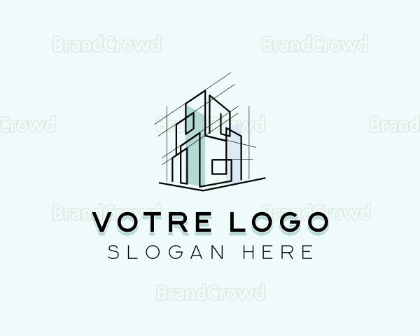 Architectural Building Structure Logo
